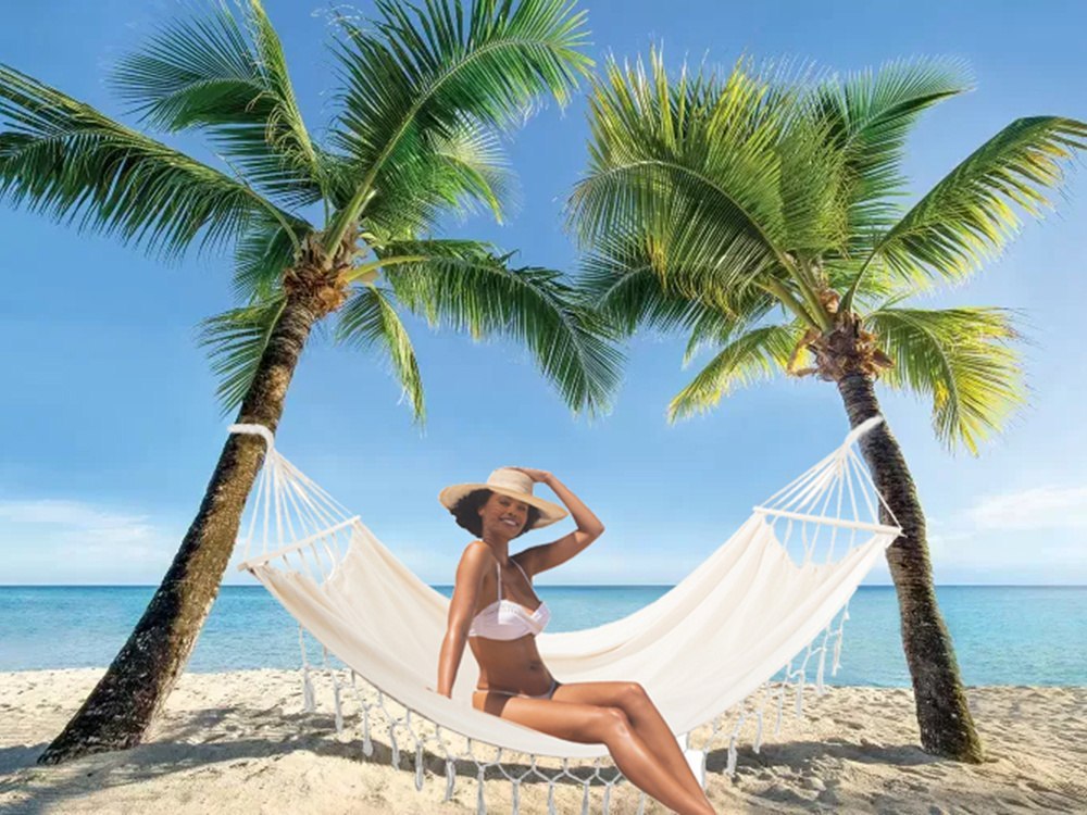 HAMAK KLASYK OGRODOWY STELAŻ WISZĄCY BUJAK DWUOSOBOWY